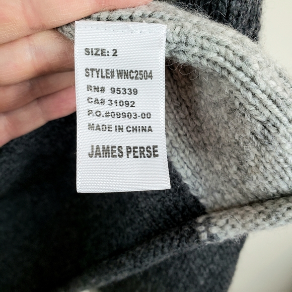 LAST CHANCE MOVING 12/18 James Perse // Alpaca Blend Open Front Cardigan - Picture 6 of 7
